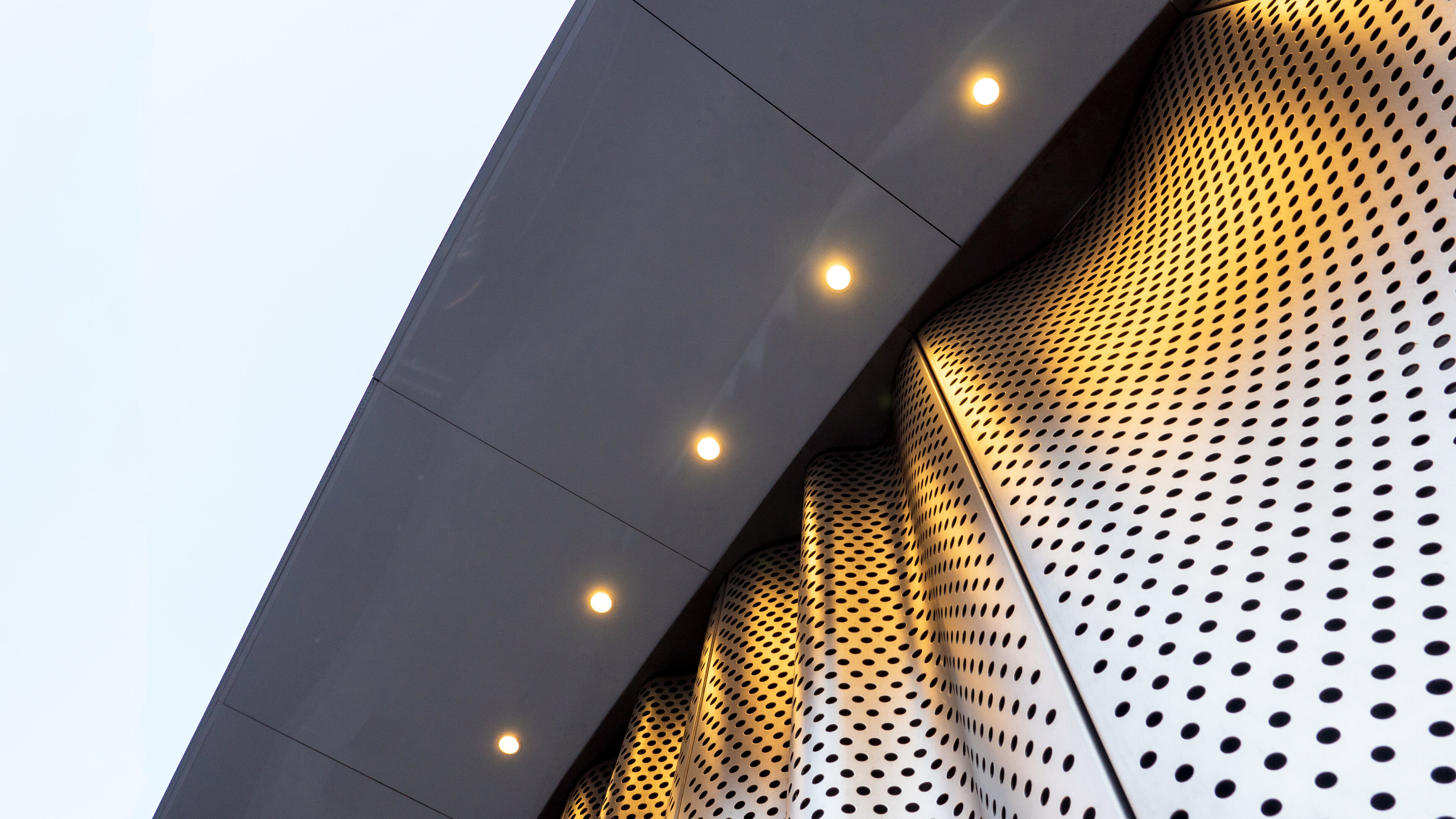 POHL perforated sheet metal facade