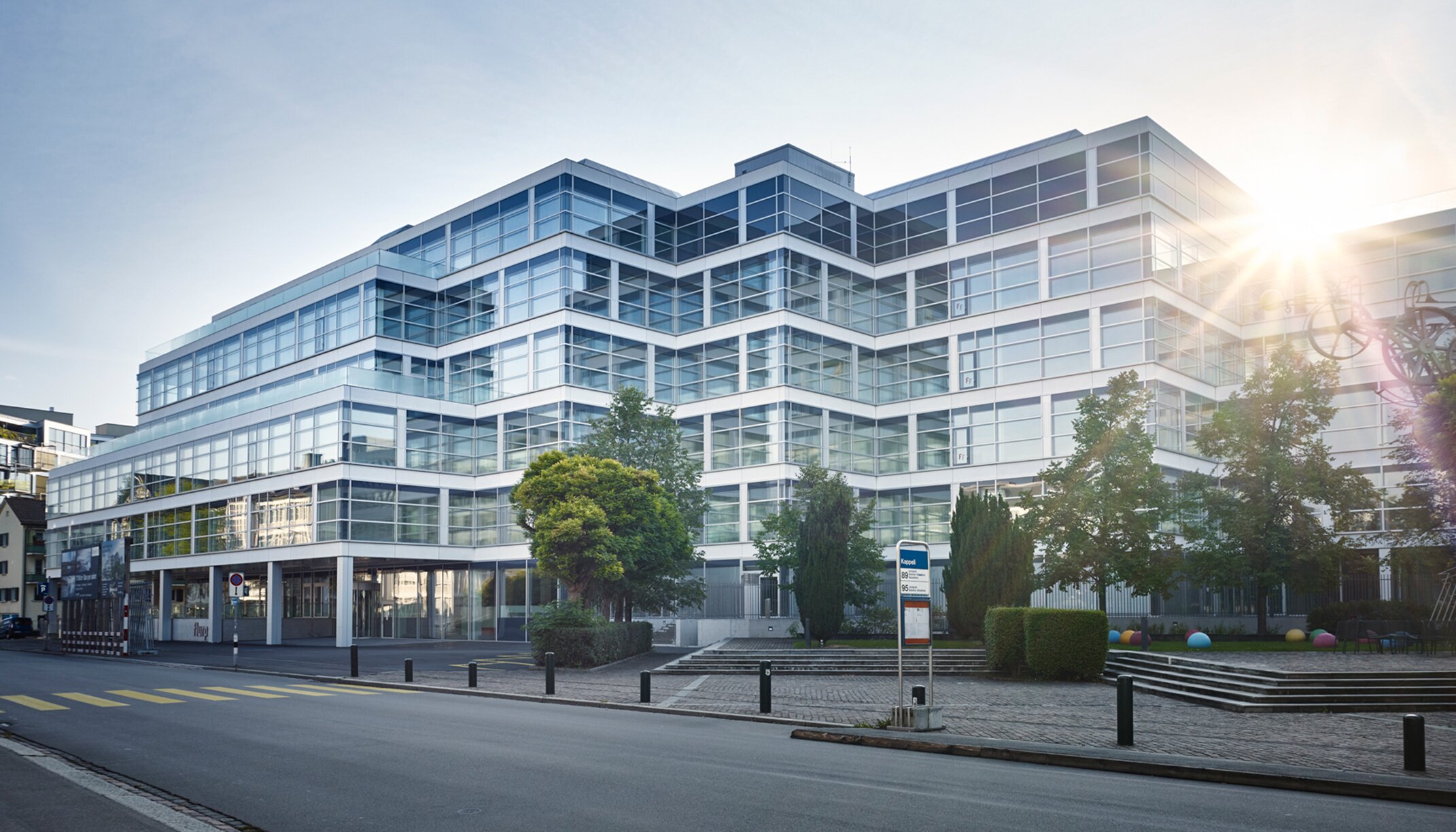 "Medienpark Zürich", Fassadenbau aus Metall | © Urs Bigler