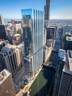 Impressionsbild Fassadensystem "110 North Wacker", Chicago, Fassadenverkleidung; verwendetes System: POHL Europanel | © Nick Ulivieri Photography