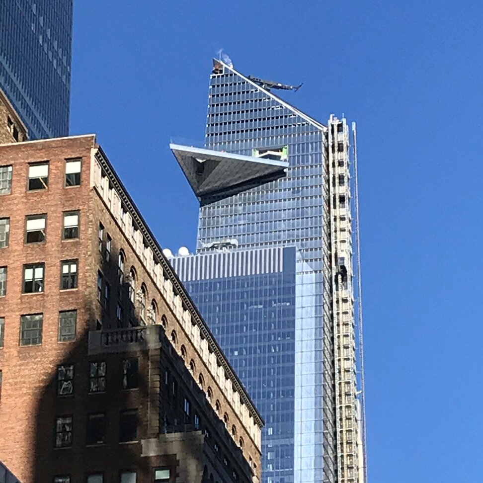"Edge - observation deck" facade construction, stainless steel, New York