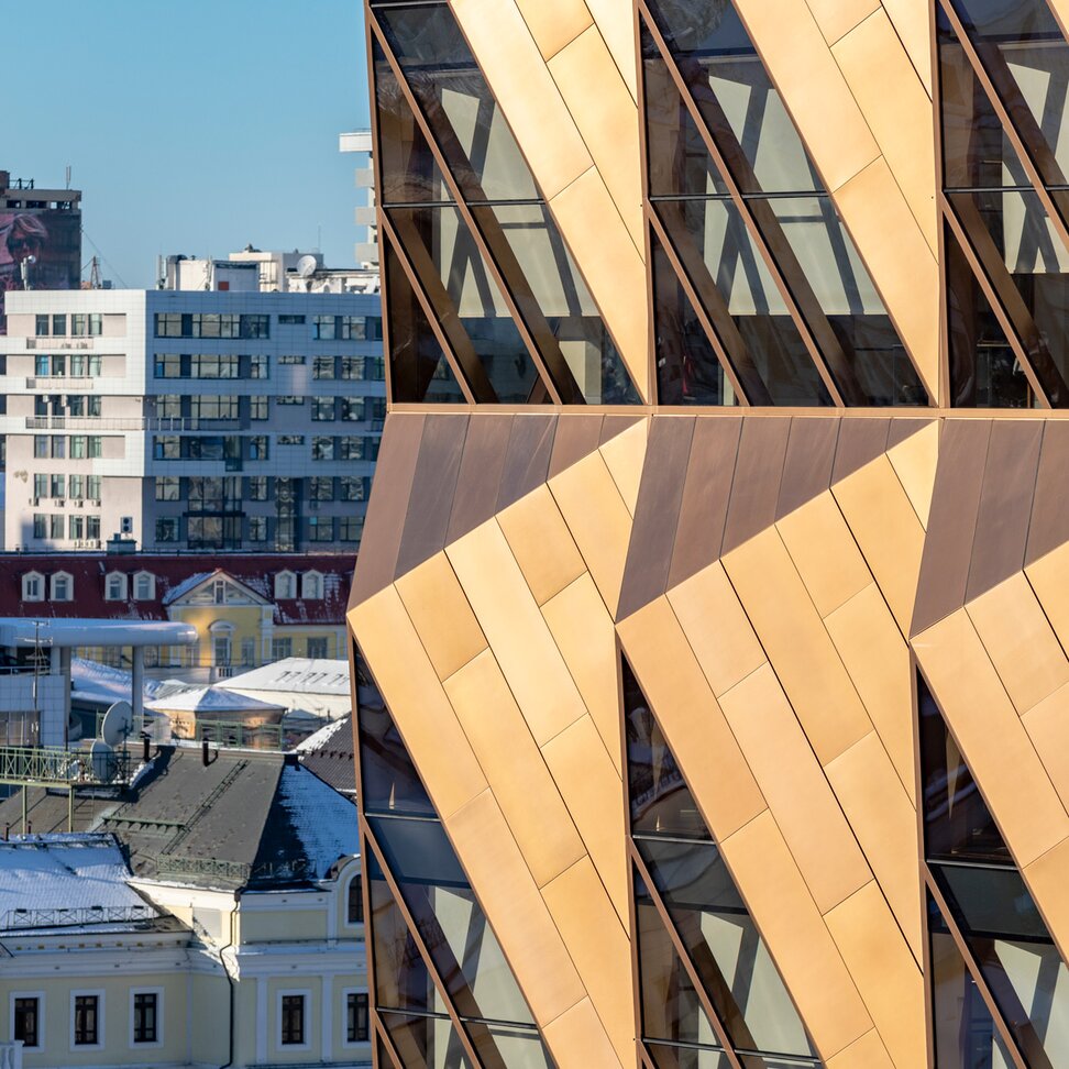 "RCC Headquarters" Fassadensysteme Edelstahl, Ekaterinburg | © Oleg Kovalyuk