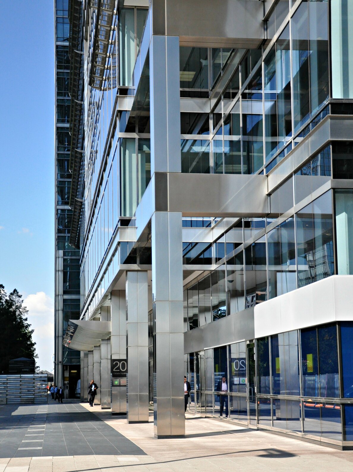 Referenzbild "20th Canada Square", London; Fassadengestalltung