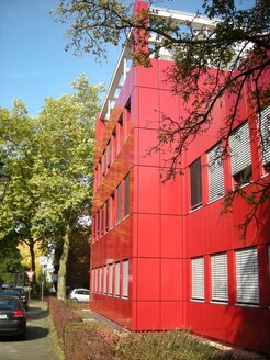 Project image "Berufsgenossenschaft für Metall"; methodical aluminum facade systems 