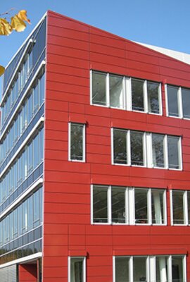 "Grafenberger Höfe"; Metal Fassadenverkleidungssysteme aus Aluminium