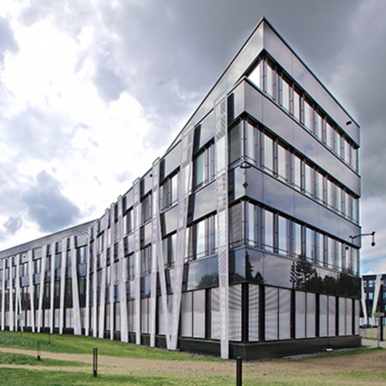 "Nordex Forum" hinterlüftete Fassade Aluminium, Hamburg
