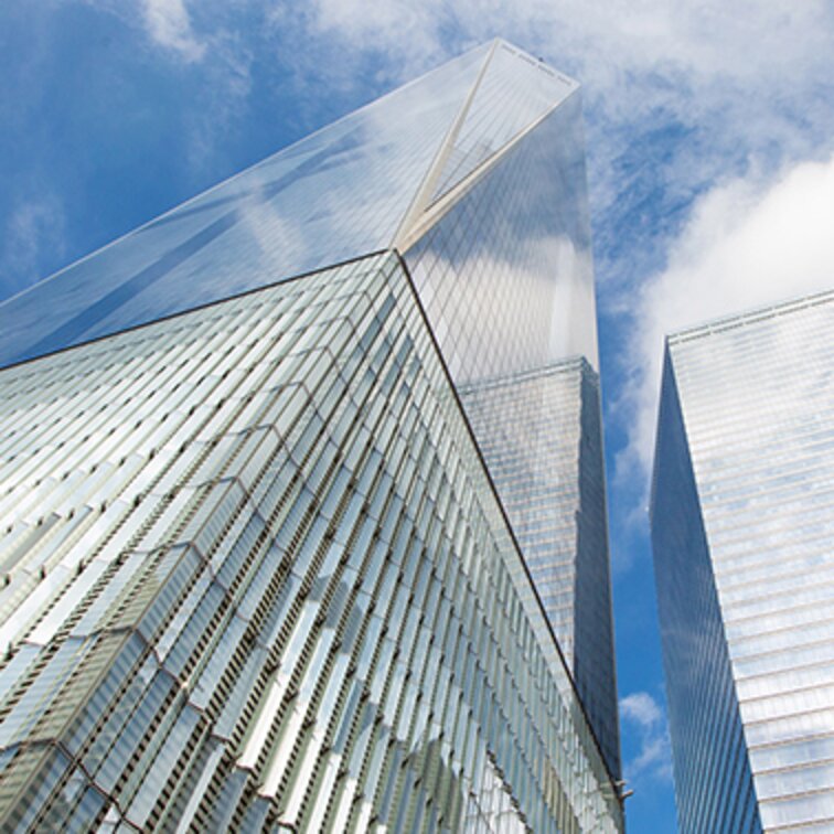 "One World Trade Center" facade design stainless steel, New York City | © Robert Mehl