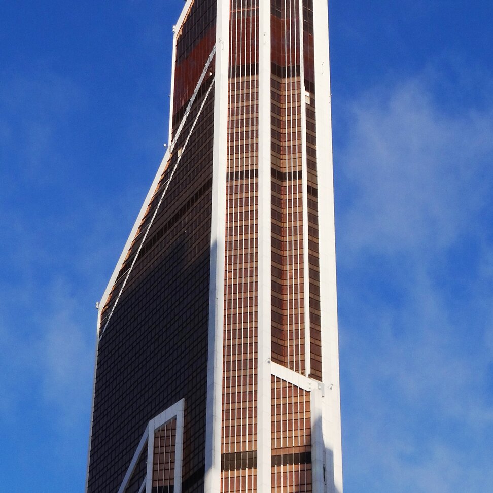 "Mercury City Tower", Aluminium-/ Edelstahlfassade | © Josef Gartner GmbH
