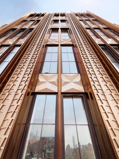 "Walker Tower" Fassadengestaltung, Aluminium & Edelstahl, New York City | © Nico Arellano