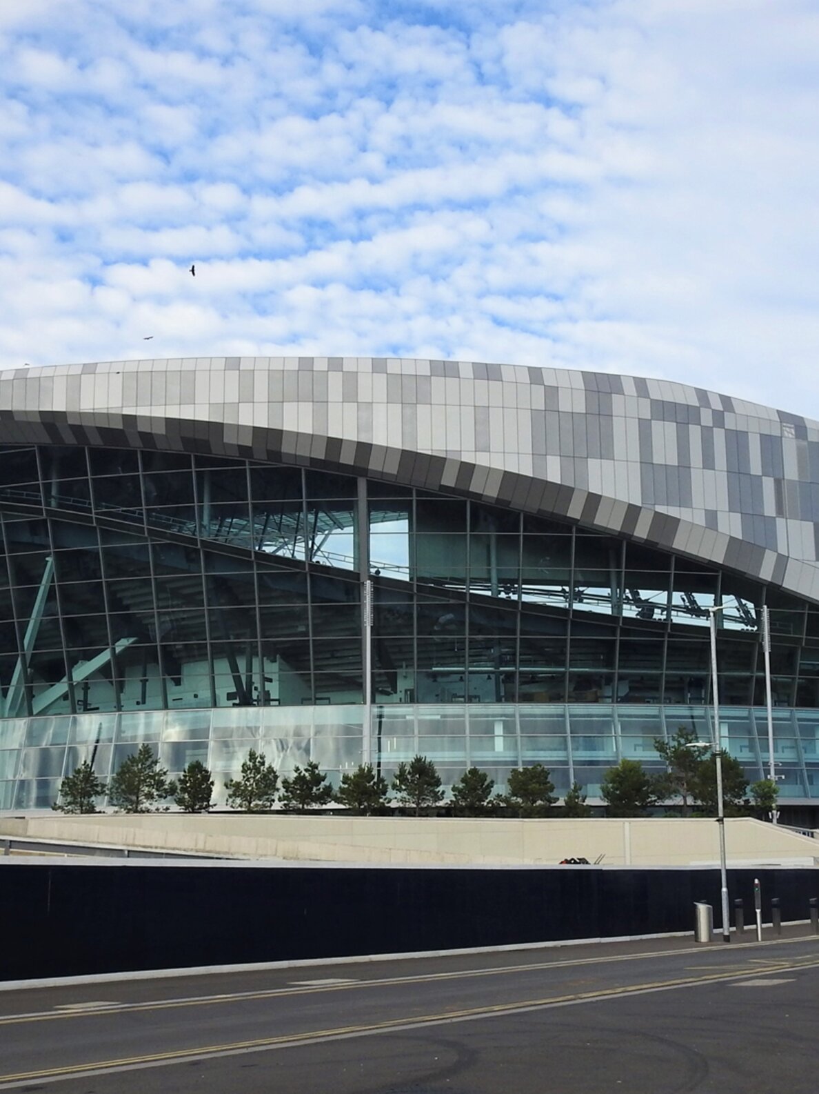 "Tottenham Stadion" Fassadenverkleidung, Aluminium, London