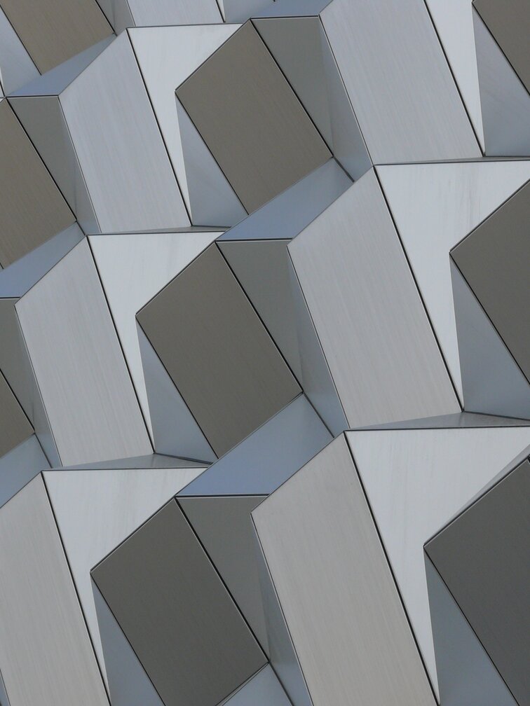 "Centrum Galerie Dresden"; Interior aluminum facade systems 