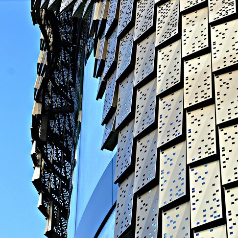 Project imagae "3 Broadgate"; aluminum curtain facade | © zetovia.com @ Torsten Zech