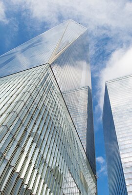 "One World Trade Center" Fassadenbau Edelstahl, New York City | © Robert Mehl