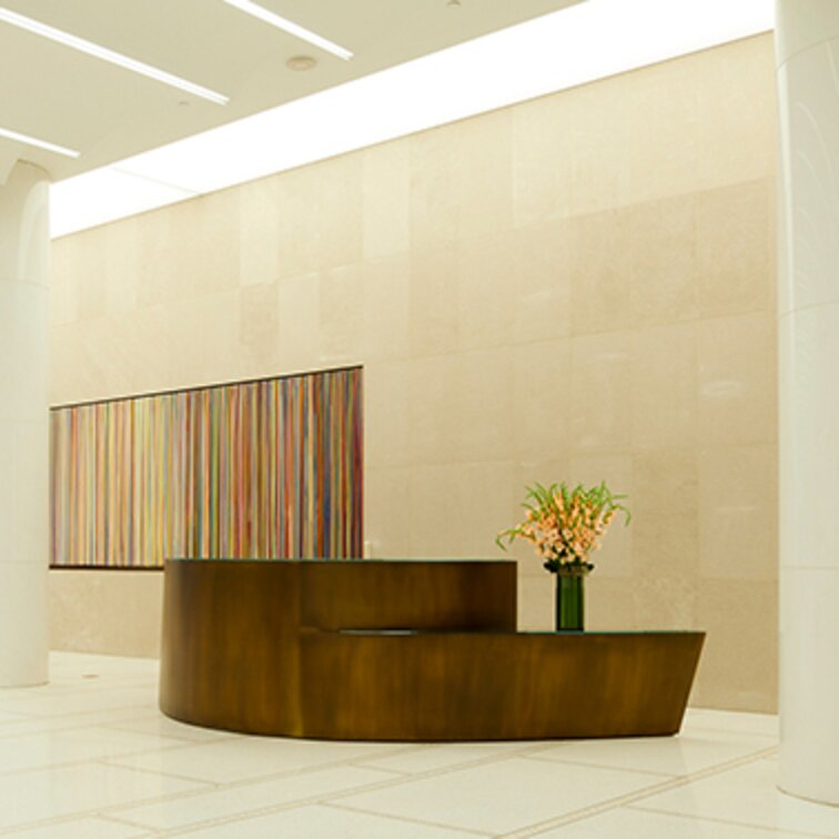 "Rockefeller Plaza Security Desk" Fassadenverkleidung Messing, New York City | © Valéry Kloubert