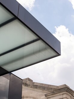 "St. Louis Art Museum" facade construction stainless steel, Saint Louis