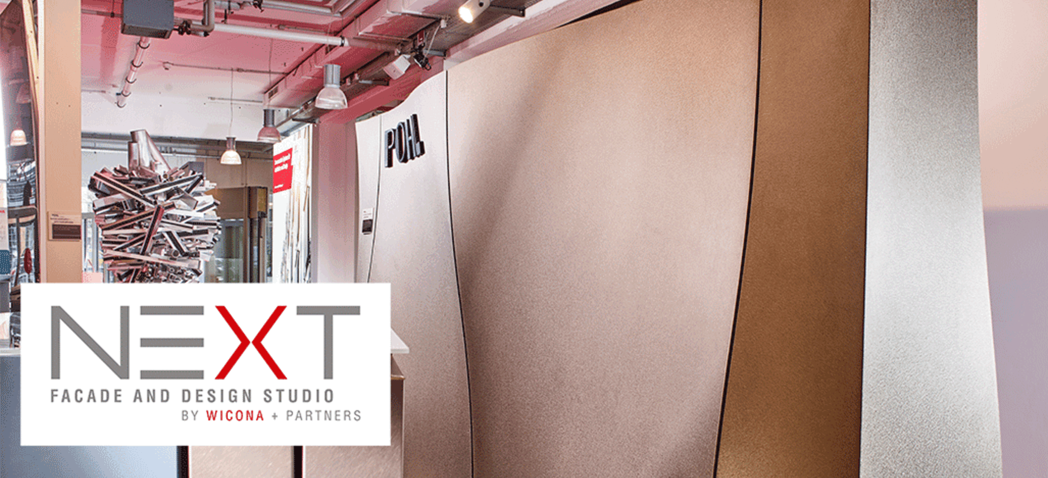 Booth POHL Facades in NEXT-Studio Franfkurt